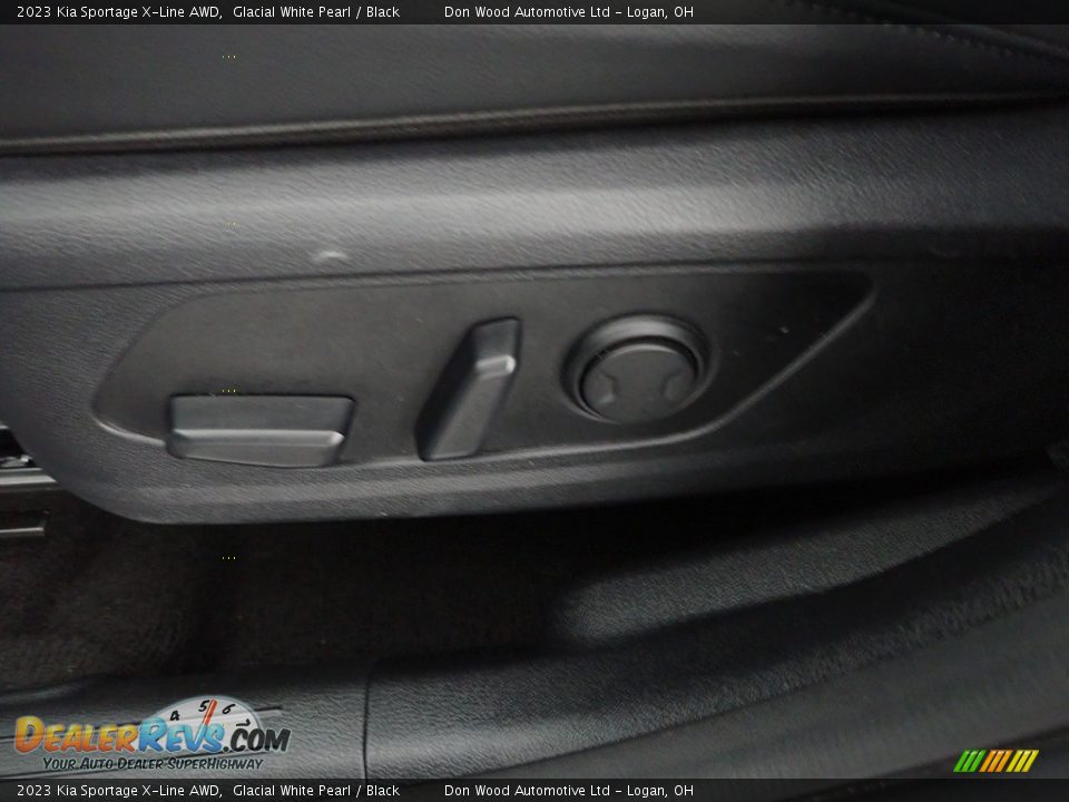 2023 Kia Sportage X-Line AWD Glacial White Pearl / Black Photo #16