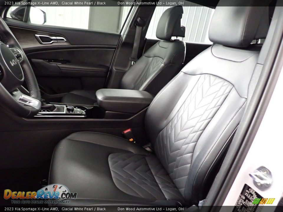 2023 Kia Sportage X-Line AWD Glacial White Pearl / Black Photo #17