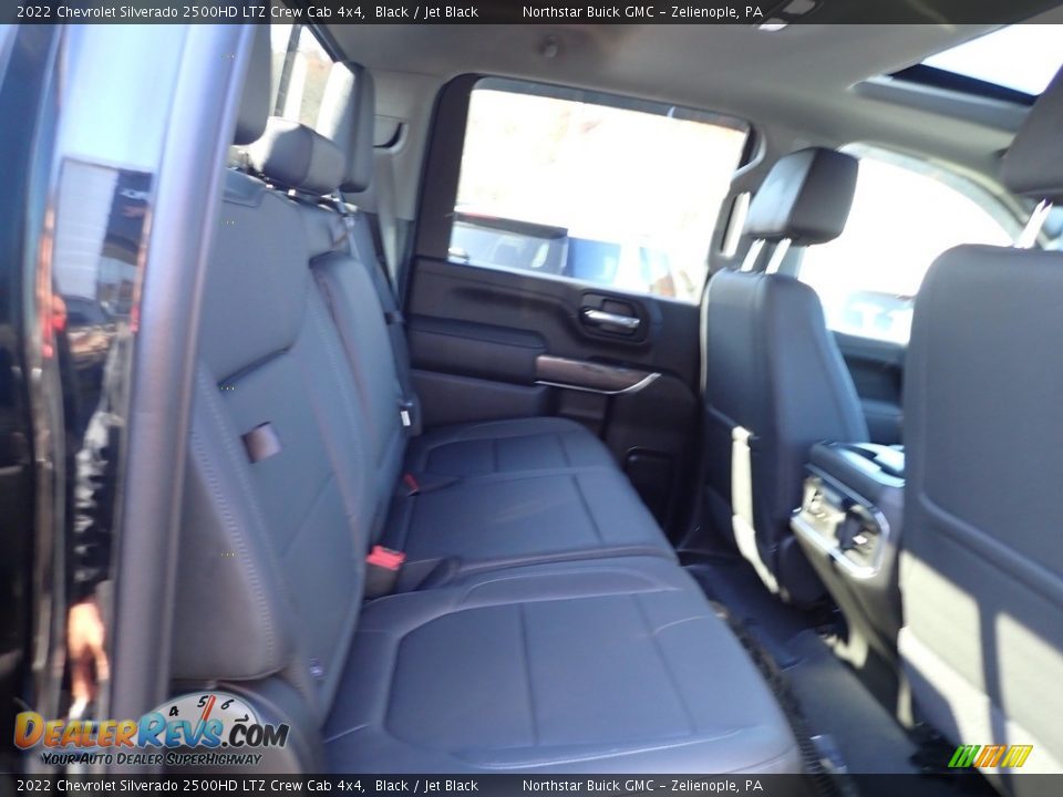 2022 Chevrolet Silverado 2500HD LTZ Crew Cab 4x4 Black / Jet Black Photo #17