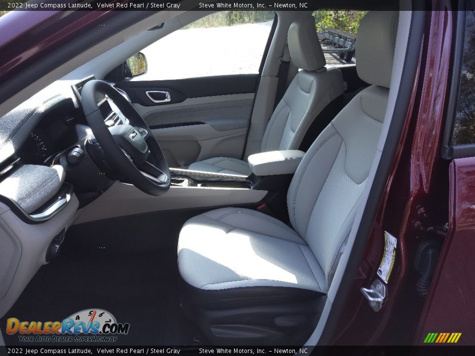 Front Seat of 2022 Jeep Compass Latitude Photo #10