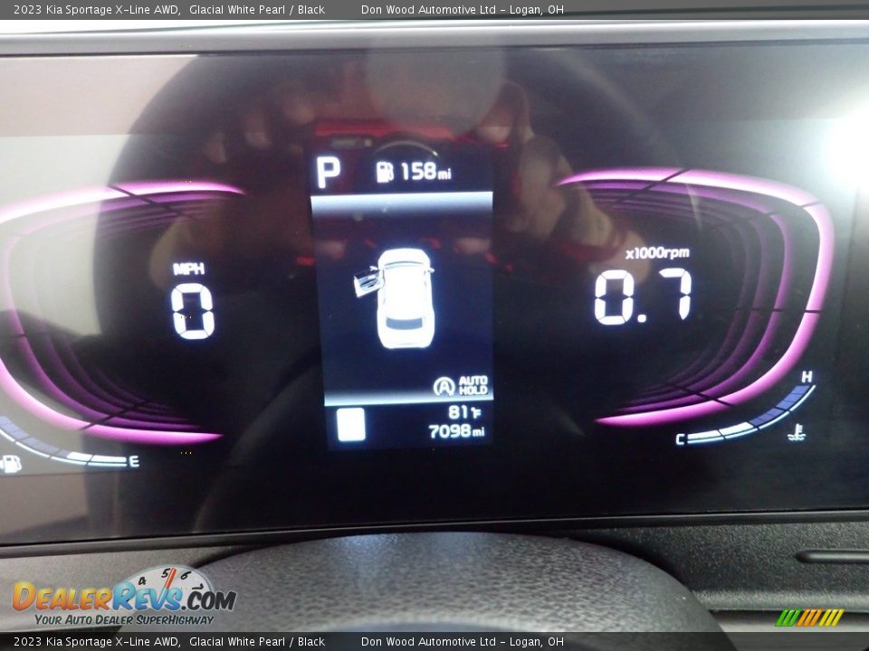 2023 Kia Sportage X-Line AWD Glacial White Pearl / Black Photo #21