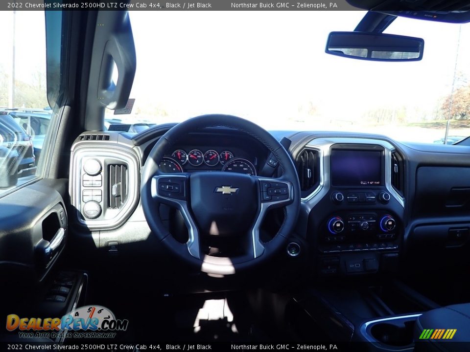 2022 Chevrolet Silverado 2500HD LTZ Crew Cab 4x4 Black / Jet Black Photo #19