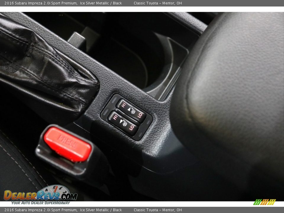 2016 Subaru Impreza 2.0i Sport Premium Ice Silver Metallic / Black Photo #15