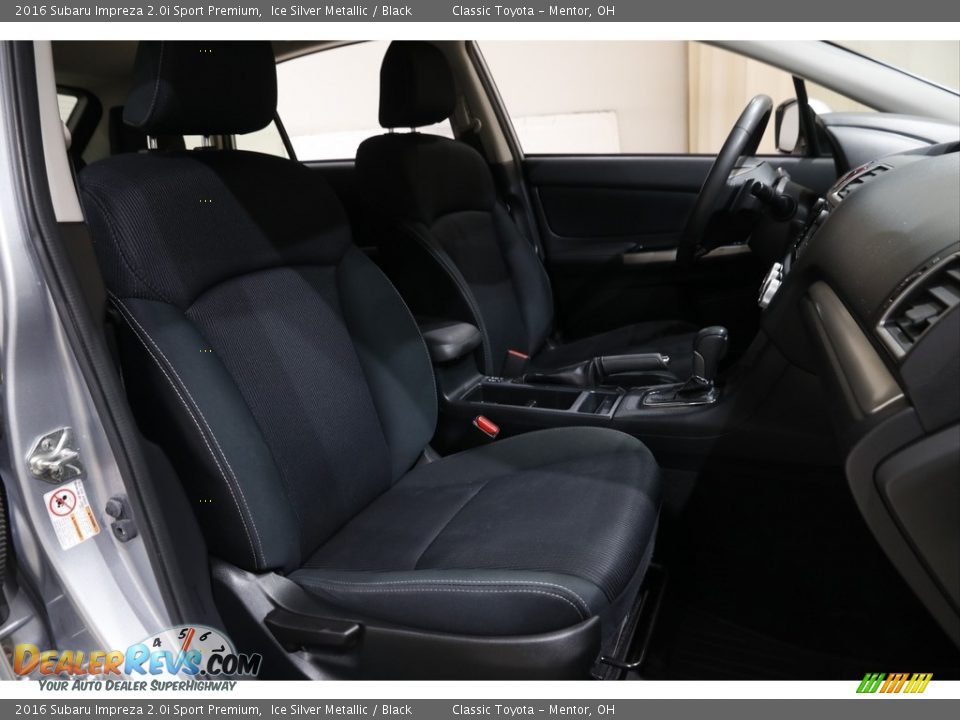 2016 Subaru Impreza 2.0i Sport Premium Ice Silver Metallic / Black Photo #16