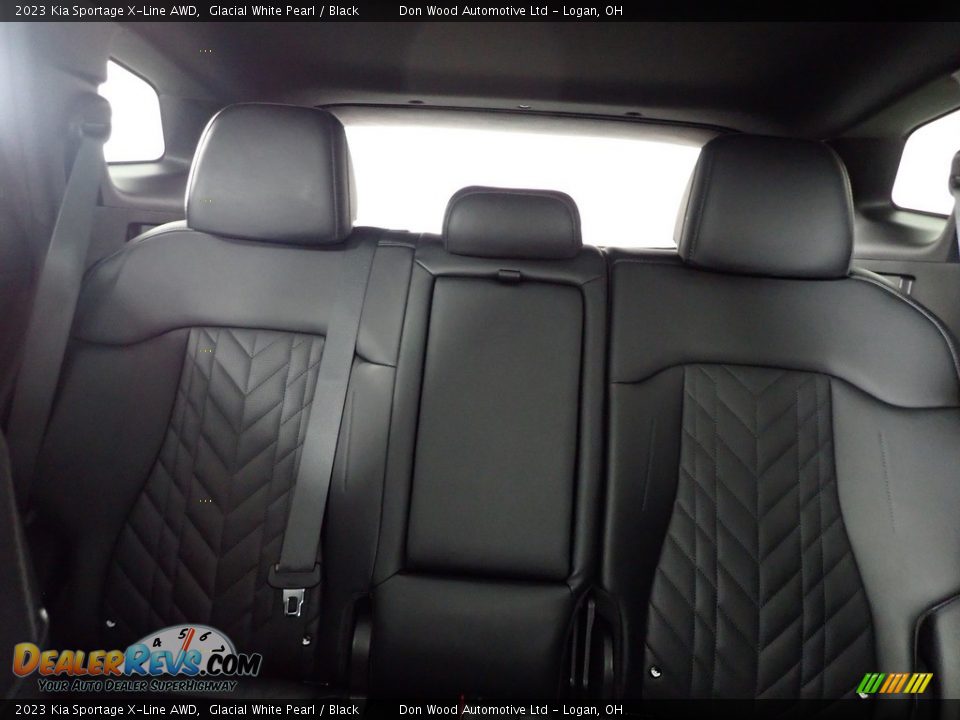 2023 Kia Sportage X-Line AWD Glacial White Pearl / Black Photo #24