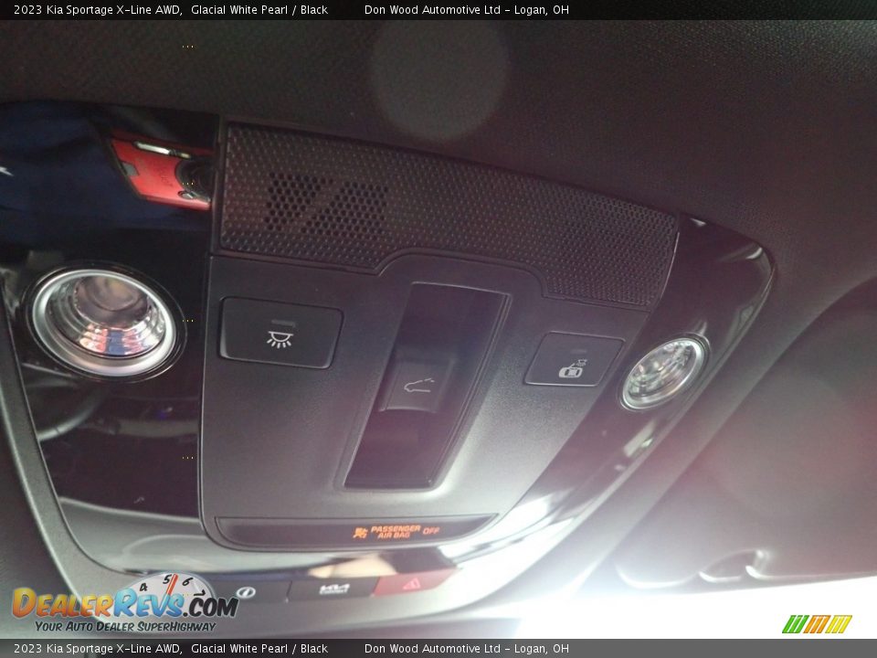 2023 Kia Sportage X-Line AWD Glacial White Pearl / Black Photo #25