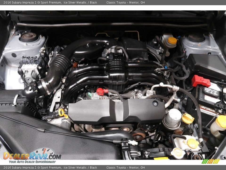 2016 Subaru Impreza 2.0i Sport Premium Ice Silver Metallic / Black Photo #20