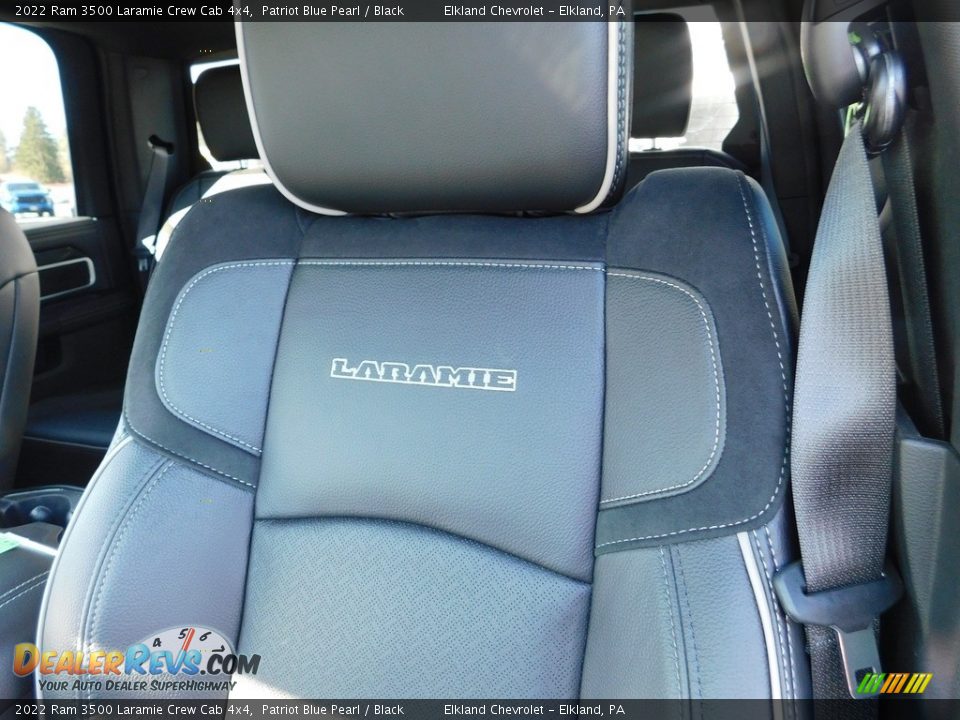 Front Seat of 2022 Ram 3500 Laramie Crew Cab 4x4 Photo #24