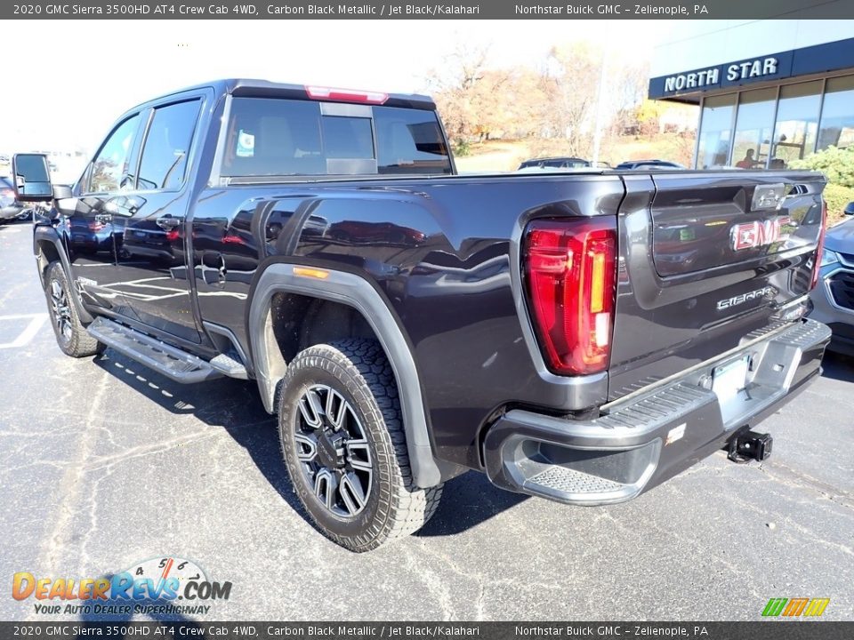 2020 GMC Sierra 3500HD AT4 Crew Cab 4WD Carbon Black Metallic / Jet Black/Kalahari Photo #3