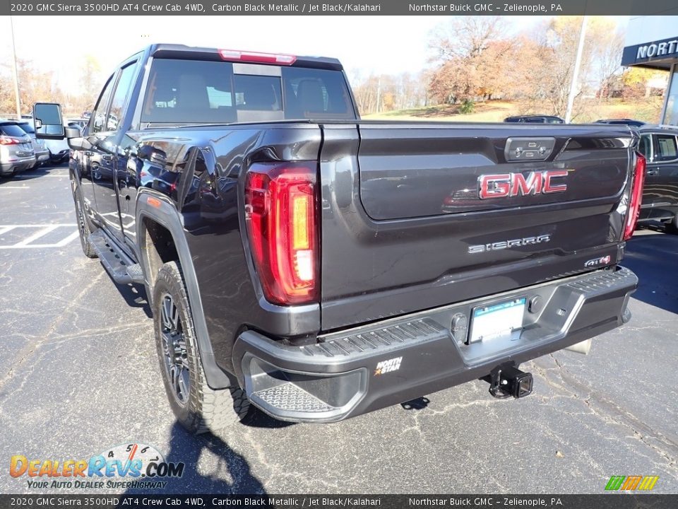 2020 GMC Sierra 3500HD AT4 Crew Cab 4WD Carbon Black Metallic / Jet Black/Kalahari Photo #4