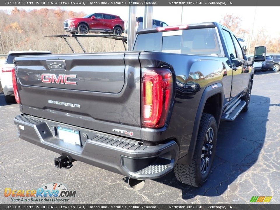 2020 GMC Sierra 3500HD AT4 Crew Cab 4WD Carbon Black Metallic / Jet Black/Kalahari Photo #6