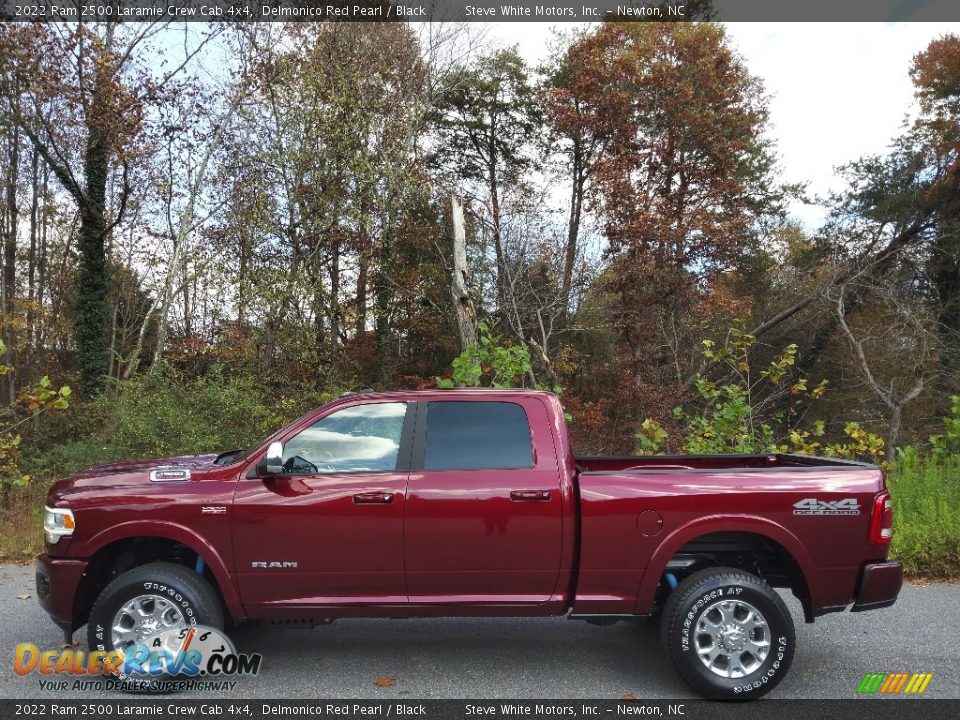 Delmonico Red Pearl 2022 Ram 2500 Laramie Crew Cab 4x4 Photo #1