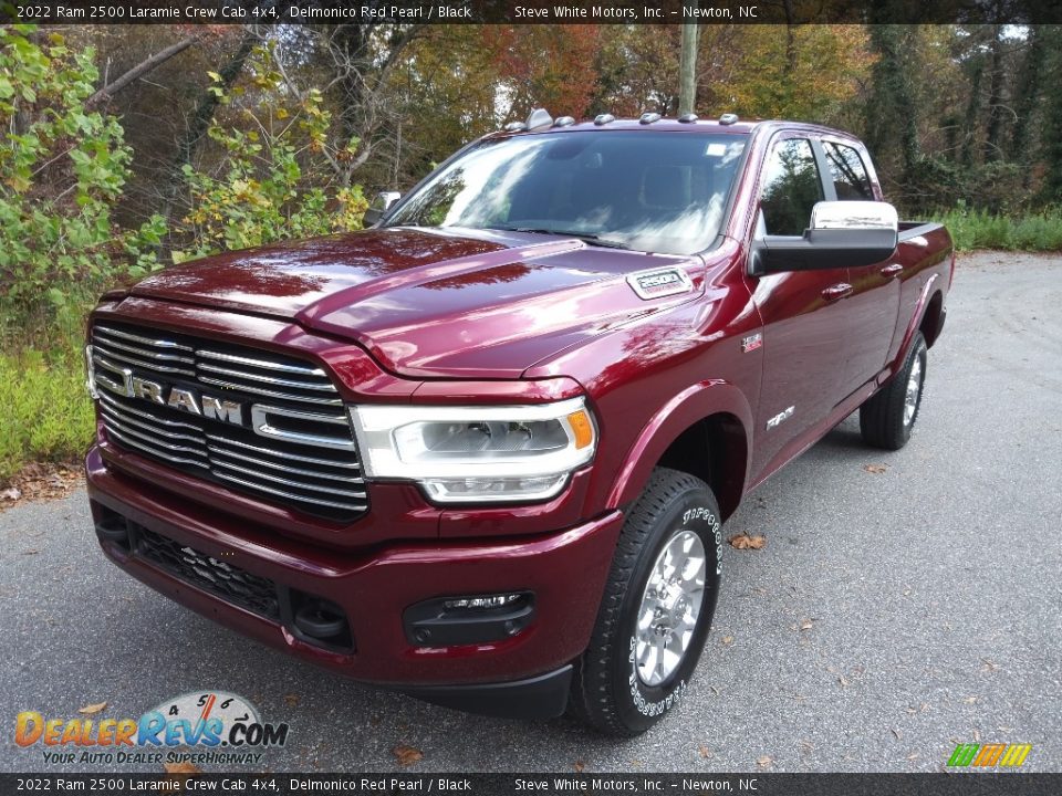 2022 Ram 2500 Laramie Crew Cab 4x4 Delmonico Red Pearl / Black Photo #2