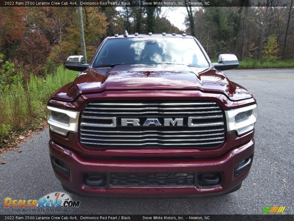 2022 Ram 2500 Laramie Crew Cab 4x4 Delmonico Red Pearl / Black Photo #3