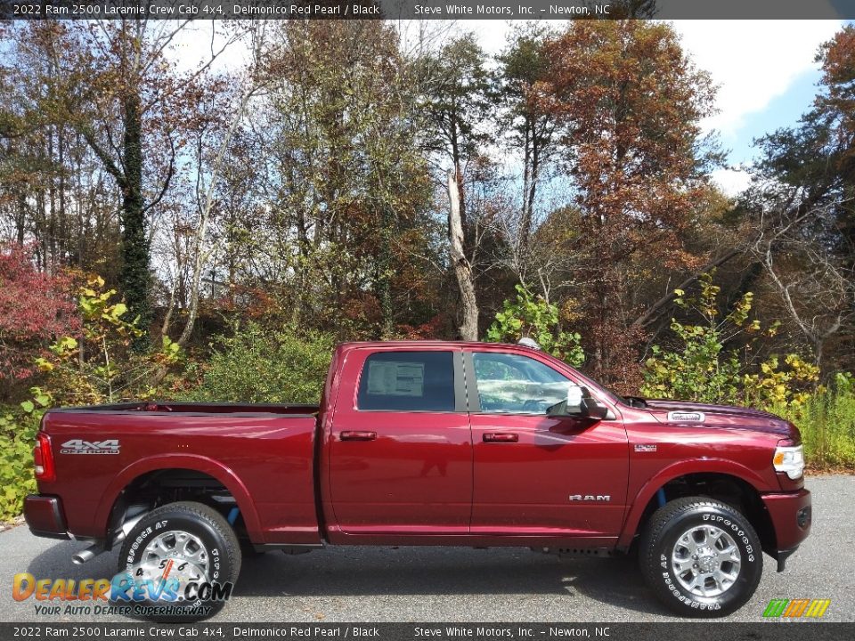 Delmonico Red Pearl 2022 Ram 2500 Laramie Crew Cab 4x4 Photo #5