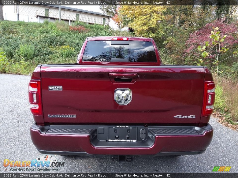 2022 Ram 2500 Laramie Crew Cab 4x4 Delmonico Red Pearl / Black Photo #7