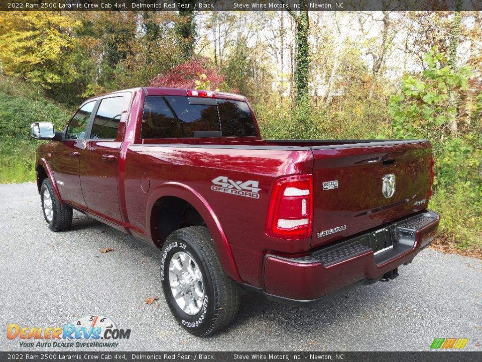 2022 Ram 2500 Laramie Crew Cab 4x4 Delmonico Red Pearl / Black Photo #9