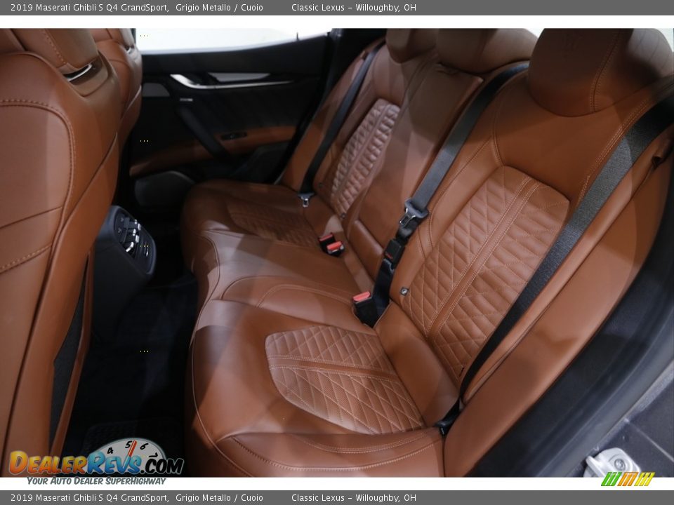 Rear Seat of 2019 Maserati Ghibli S Q4 GrandSport Photo #24