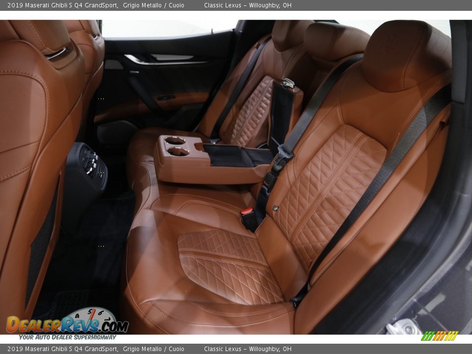 Rear Seat of 2019 Maserati Ghibli S Q4 GrandSport Photo #25