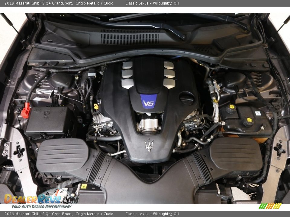 2019 Maserati Ghibli S Q4 GrandSport 3.0 Liter Twin-Turbocharged DOHC 24-Valve VVT V6 Engine Photo #27