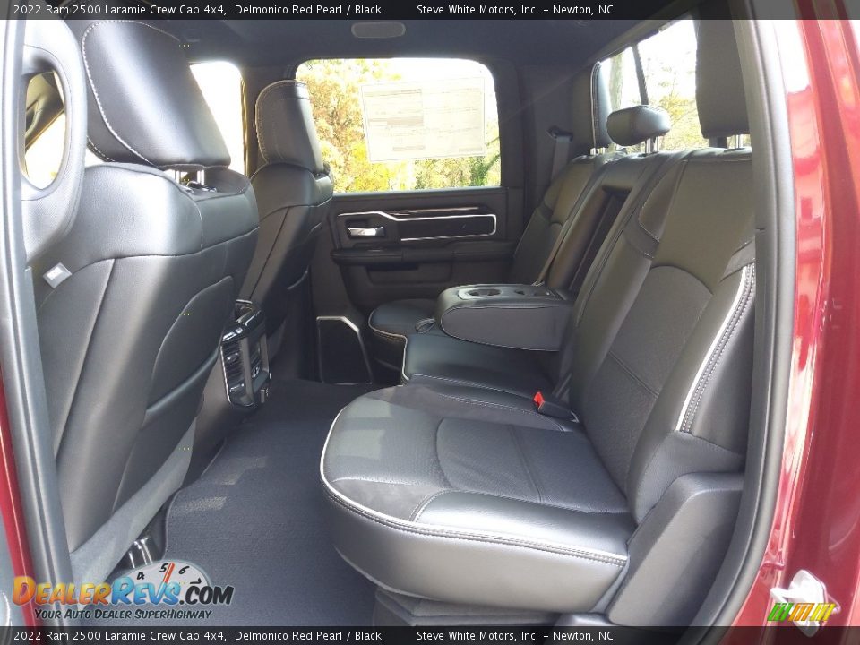 Rear Seat of 2022 Ram 2500 Laramie Crew Cab 4x4 Photo #14