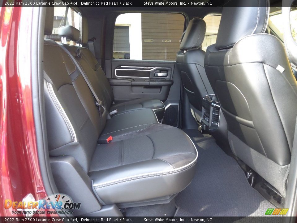 Rear Seat of 2022 Ram 2500 Laramie Crew Cab 4x4 Photo #16