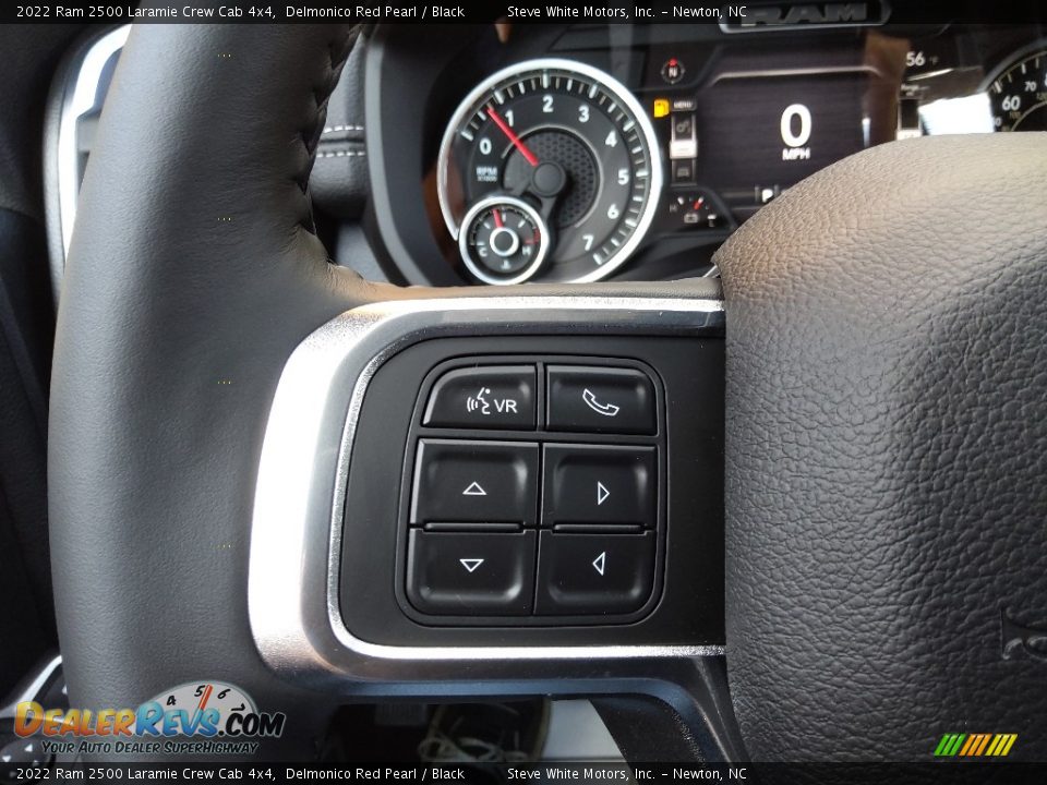 2022 Ram 2500 Laramie Crew Cab 4x4 Steering Wheel Photo #20