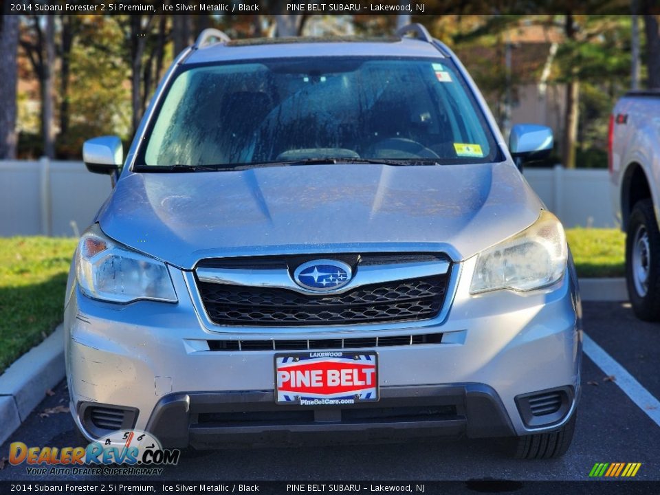 2014 Subaru Forester 2.5i Premium Ice Silver Metallic / Black Photo #2