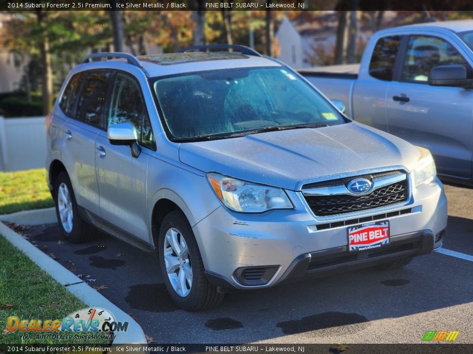 2014 Subaru Forester 2.5i Premium Ice Silver Metallic / Black Photo #3