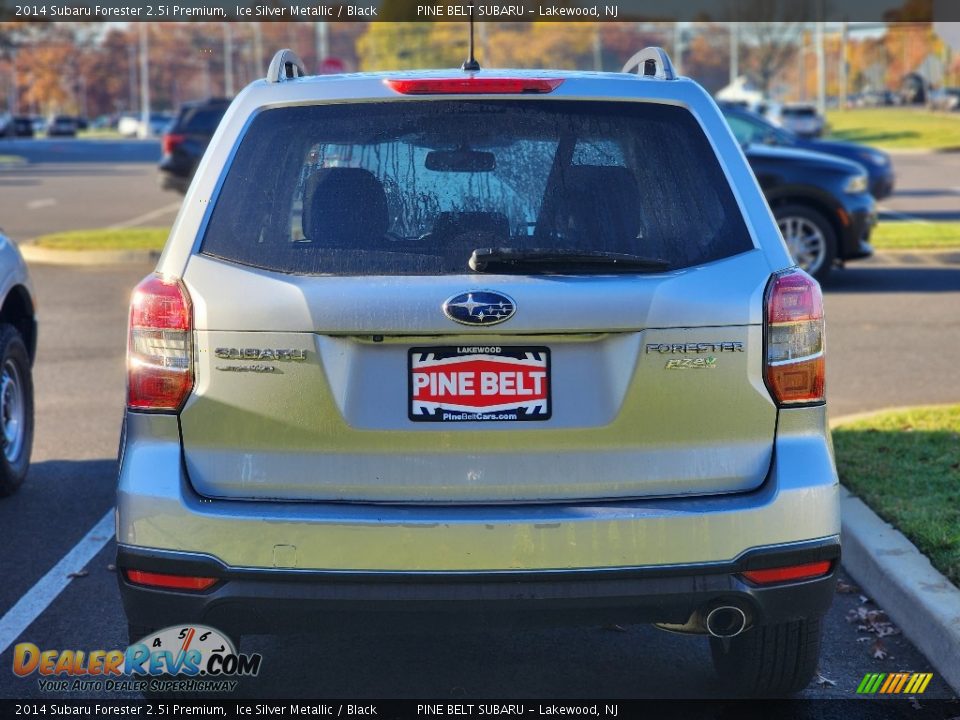 2014 Subaru Forester 2.5i Premium Ice Silver Metallic / Black Photo #6