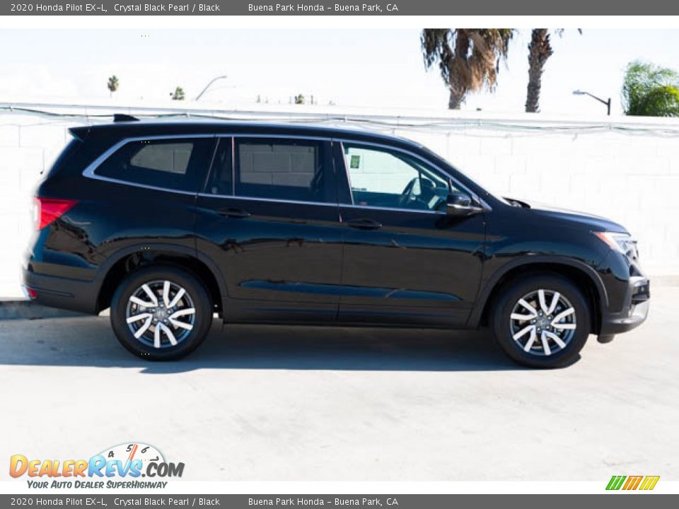 2020 Honda Pilot EX-L Crystal Black Pearl / Black Photo #13