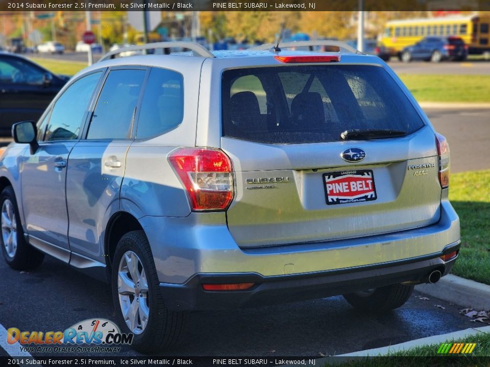 2014 Subaru Forester 2.5i Premium Ice Silver Metallic / Black Photo #7