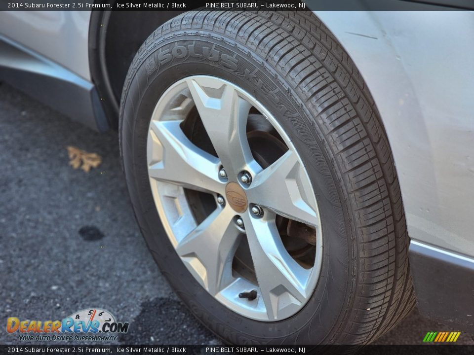 2014 Subaru Forester 2.5i Premium Ice Silver Metallic / Black Photo #8