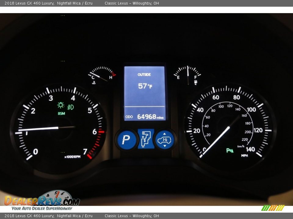 2018 Lexus GX 460 Luxury Gauges Photo #8