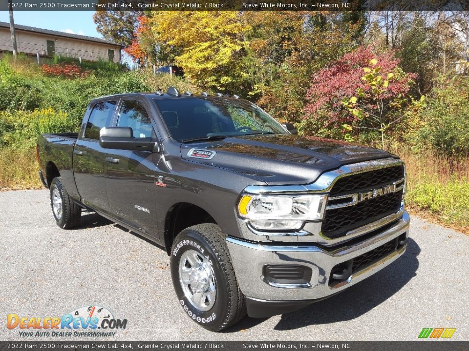 2022 Ram 2500 Tradesman Crew Cab 4x4 Granite Crystal Metallic / Black Photo #4