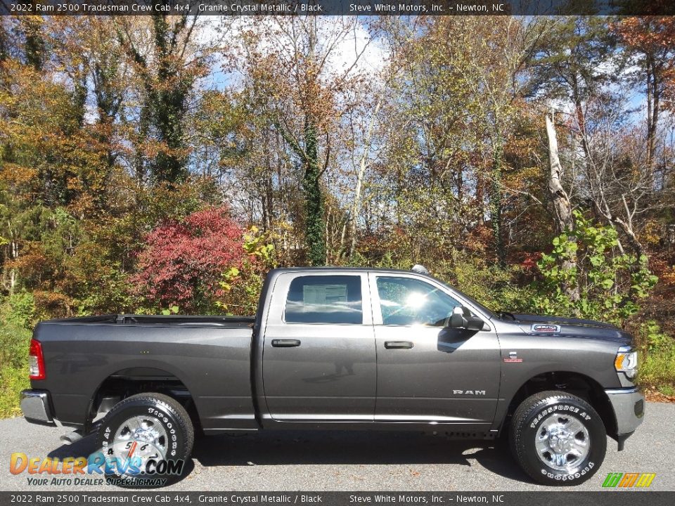 2022 Ram 2500 Tradesman Crew Cab 4x4 Granite Crystal Metallic / Black Photo #5