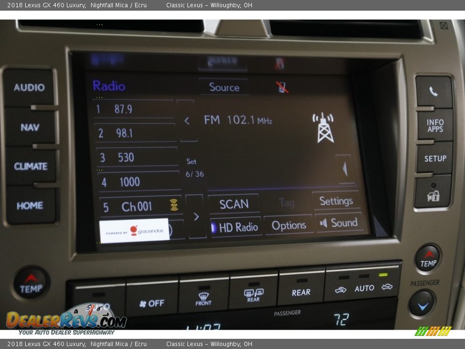 Audio System of 2018 Lexus GX 460 Luxury Photo #13