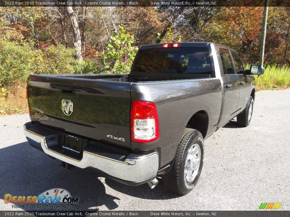 2022 Ram 2500 Tradesman Crew Cab 4x4 Granite Crystal Metallic / Black Photo #6