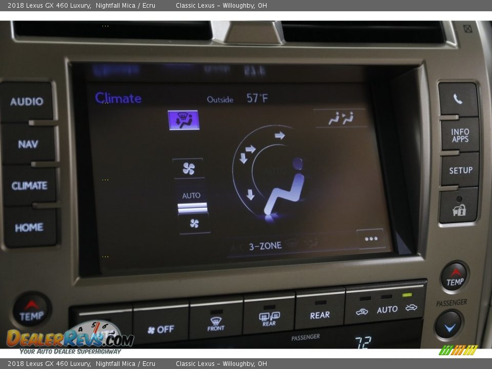 Controls of 2018 Lexus GX 460 Luxury Photo #14