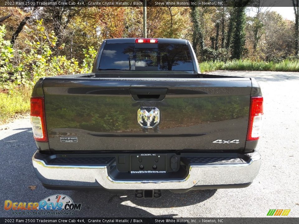 2022 Ram 2500 Tradesman Crew Cab 4x4 Granite Crystal Metallic / Black Photo #7