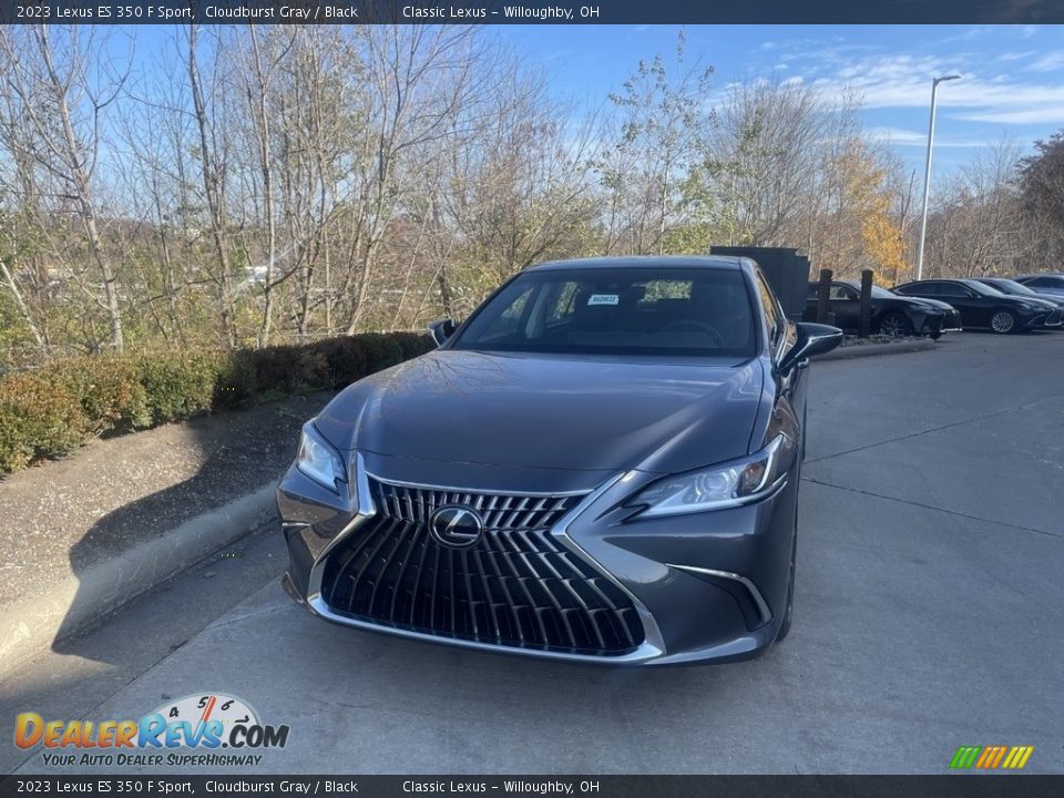 2023 Lexus ES 350 F Sport Cloudburst Gray / Black Photo #1