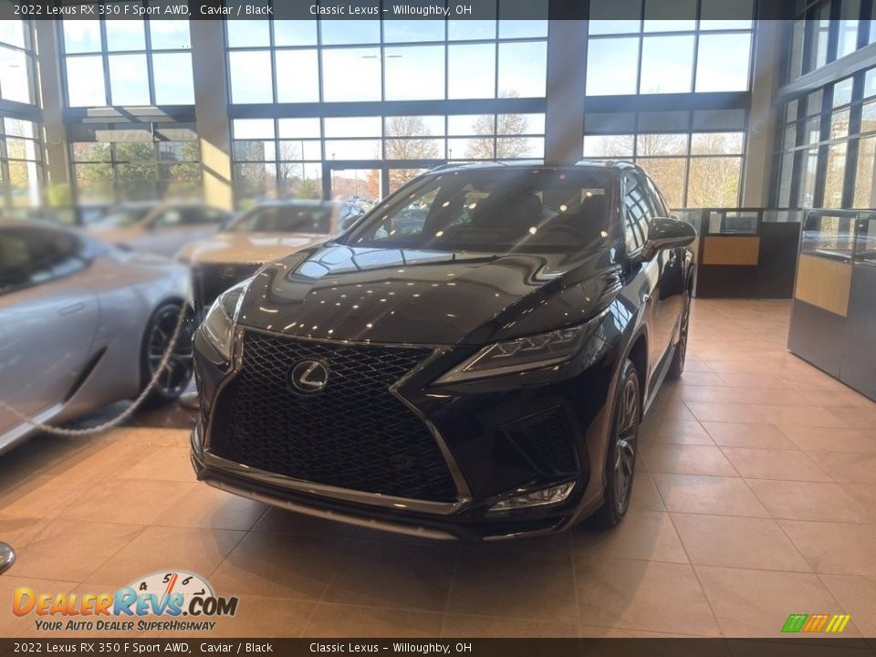 2022 Lexus RX 350 F Sport AWD Caviar / Black Photo #1