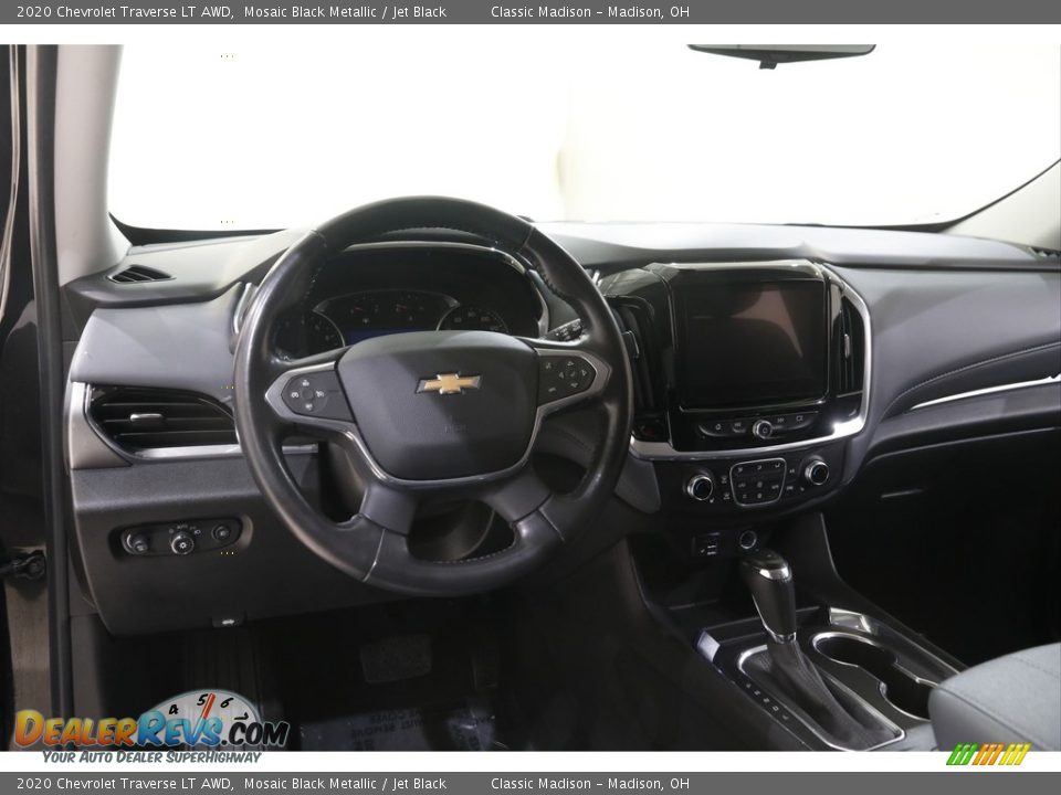 2020 Chevrolet Traverse LT AWD Mosaic Black Metallic / Jet Black Photo #6