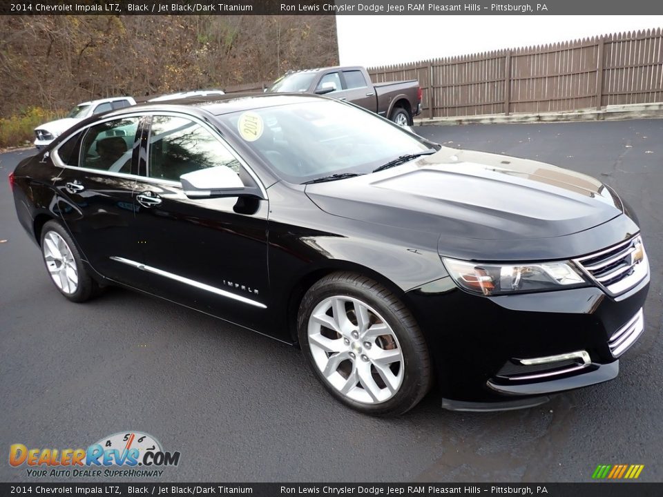 2014 Chevrolet Impala LTZ Black / Jet Black/Dark Titanium Photo #8