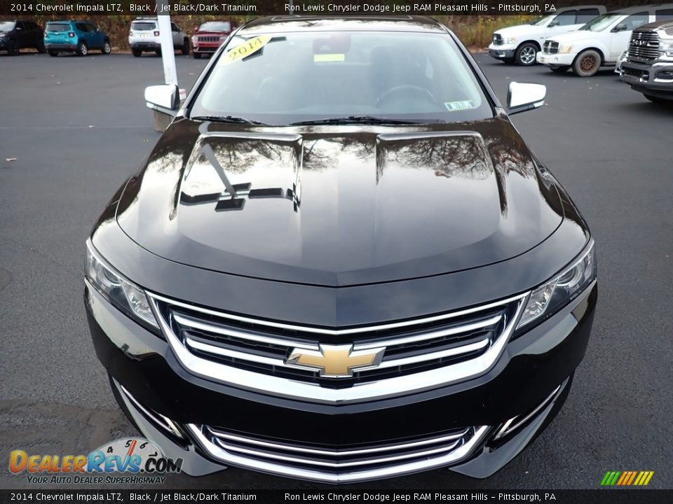 2014 Chevrolet Impala LTZ Black / Jet Black/Dark Titanium Photo #9