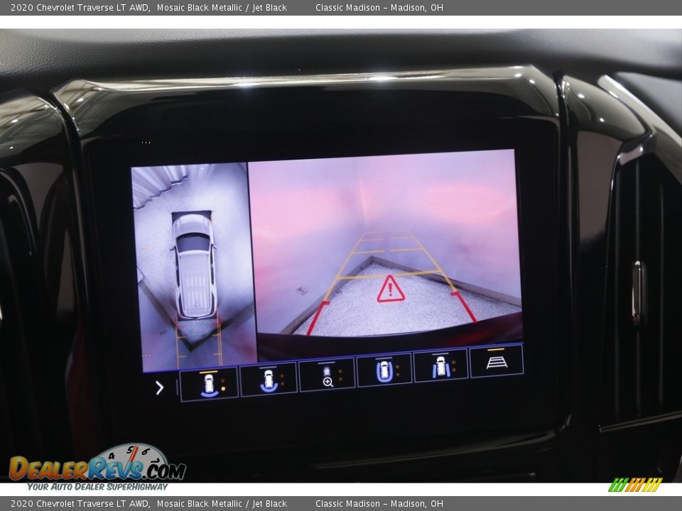 2020 Chevrolet Traverse LT AWD Mosaic Black Metallic / Jet Black Photo #14