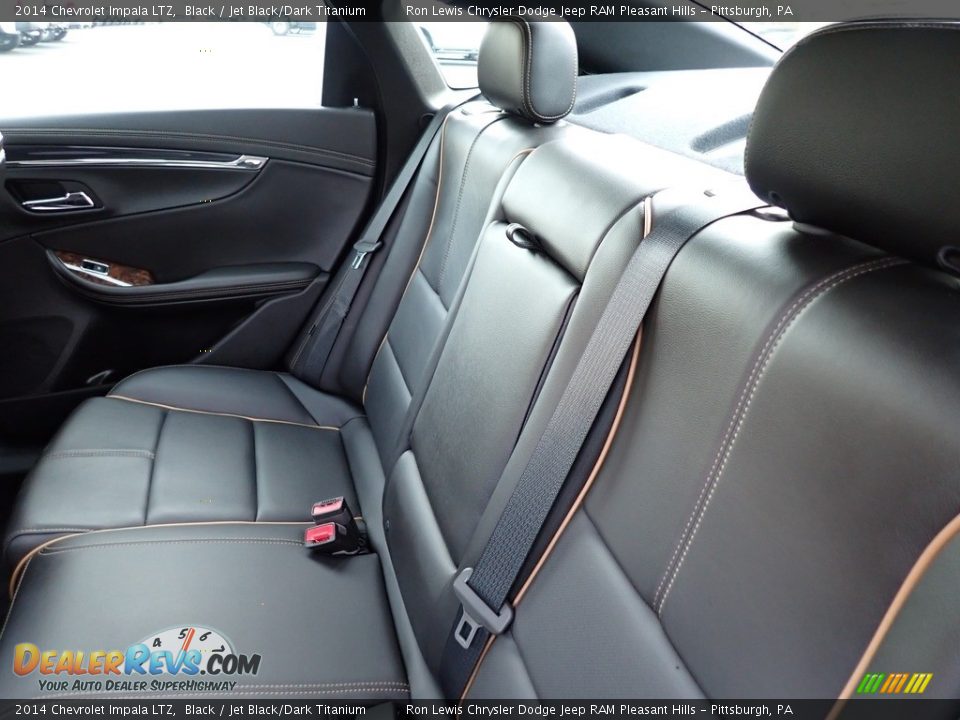 2014 Chevrolet Impala LTZ Black / Jet Black/Dark Titanium Photo #12