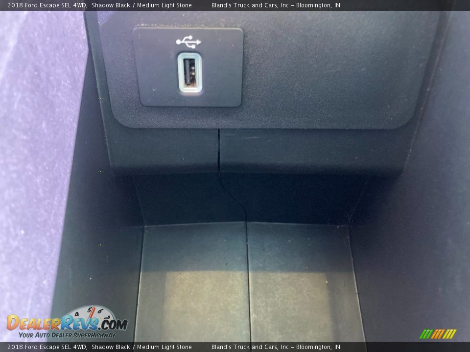 2018 Ford Escape SEL 4WD Shadow Black / Medium Light Stone Photo #23