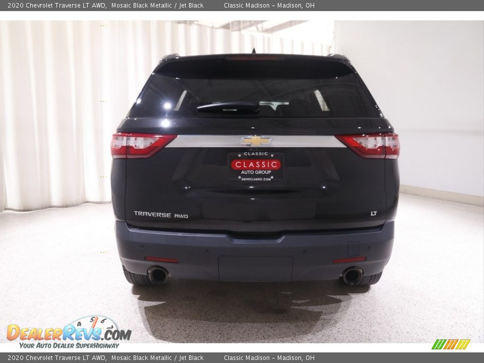2020 Chevrolet Traverse LT AWD Mosaic Black Metallic / Jet Black Photo #21