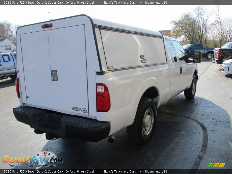 2016 Ford F250 Super Duty XL Super Cab Oxford White / Steel Photo #4